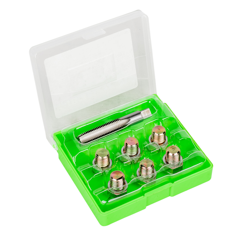 Kit Reparador de Roscas de Tampão Carter JBM M-13 7 Peças 0.25kg