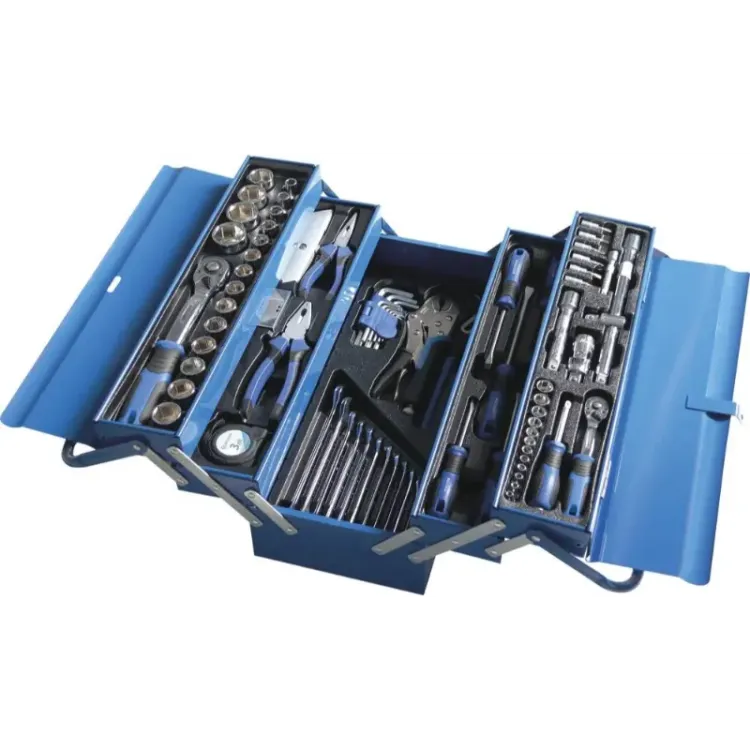 Maleta de Ferramentas STILKER 85 Peças Aço Cromo-Vanádio