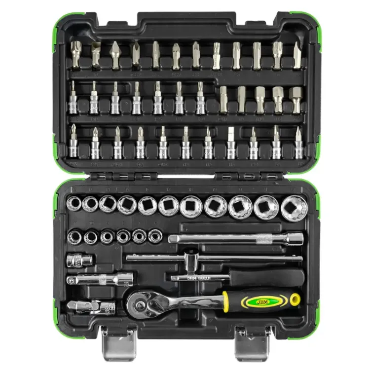 Caixa de Ferramentas 59 Peças JBM 3/8" 12 Faces