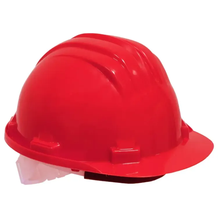 Capacete de Proteção Mader Plástico Vermelho