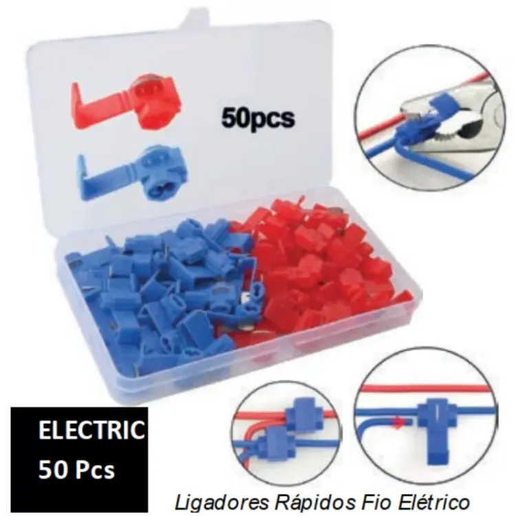 CONJUNTO UNIÕES RÁPIDAS PARA FIOS , A , MM² PEÇAS ()