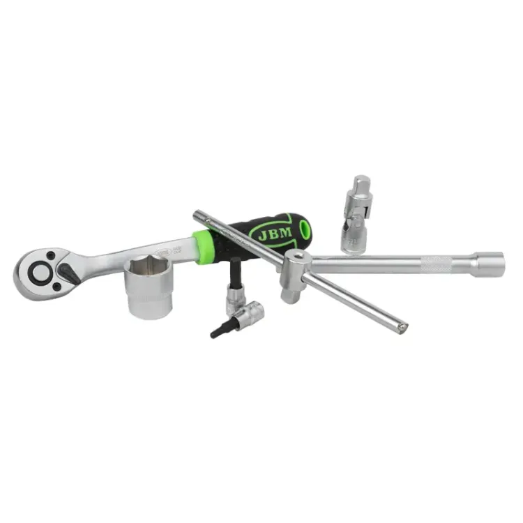 Estojo de Ferramentas JBM 3/8" com 59 Peças Hexagonais Zincado