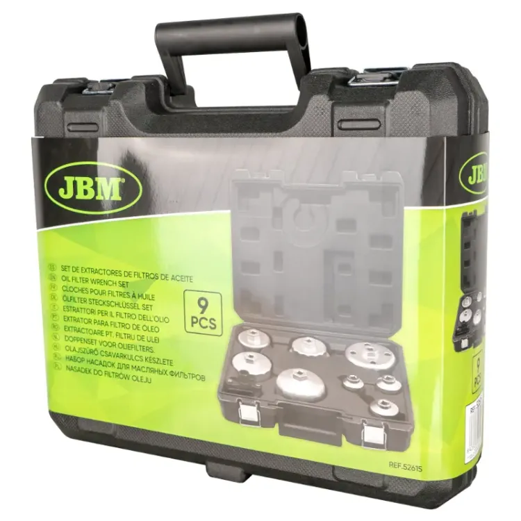 Extratores de Filtro de Óleo JBM 9 Peças Multimarca