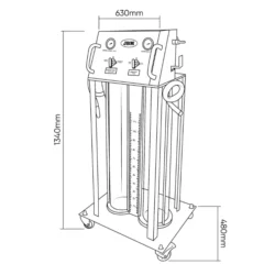 MÁQUINA DE TROCA DE FLUIDO REFRIGERANTE JBM ()