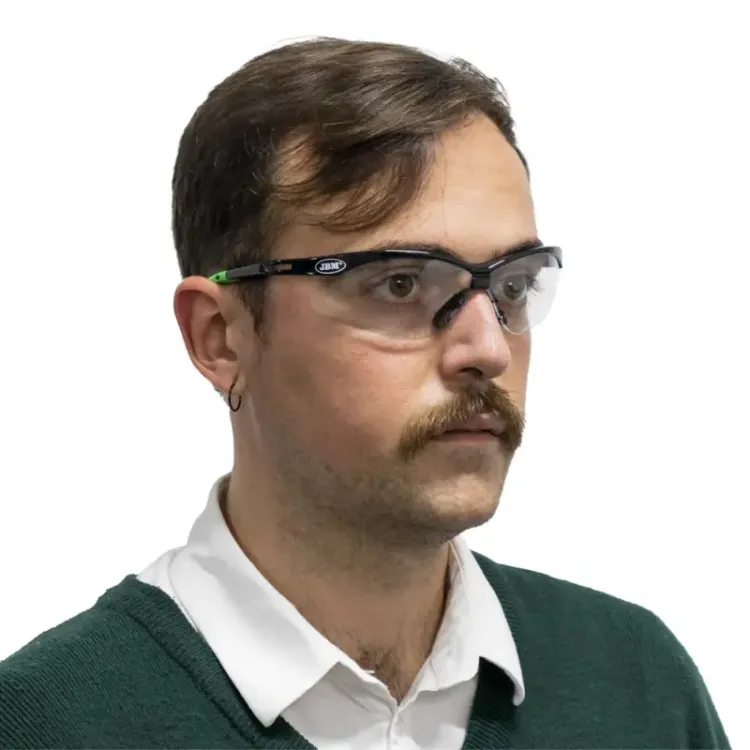 Óculos desportivos de proteção anti-nevoeiro JBM Policarbonato UV