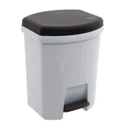 CAIXOTE DO LIXO 27L COM TAMPA E PÉDAL EDA