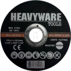 DISCO 180X6 REBARBAR FERRO HEAVYWARE TOOLS