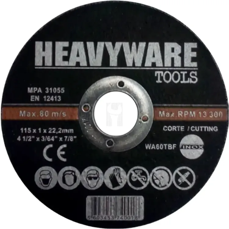 DISCO 230X2 CORTE FERRO HEAVYWARE TOOLS