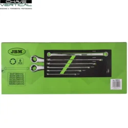 Jogo de 6 Chaves Extra-Largas Torx JBM CrV