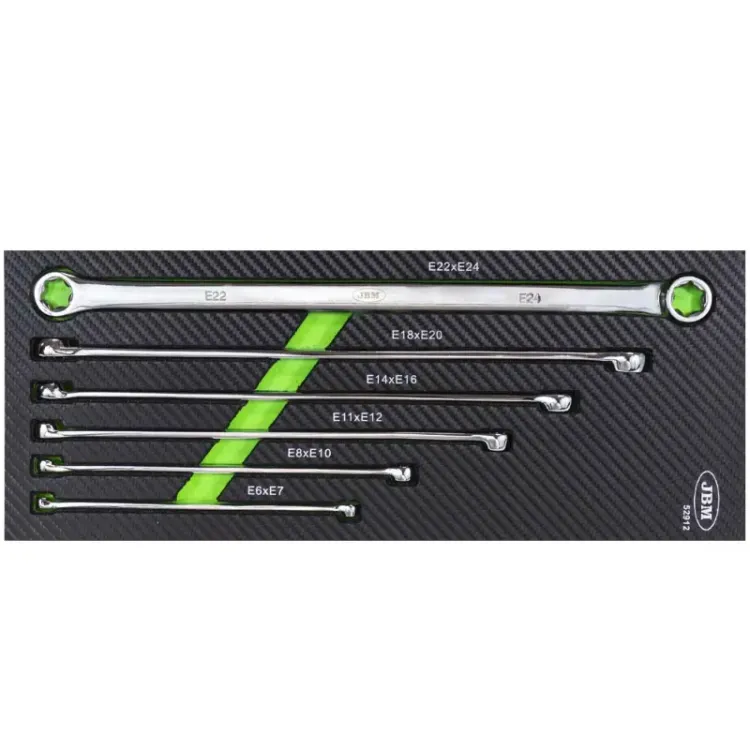 Jogo de 6 Chaves Extra-Largas Torx JBM CrV