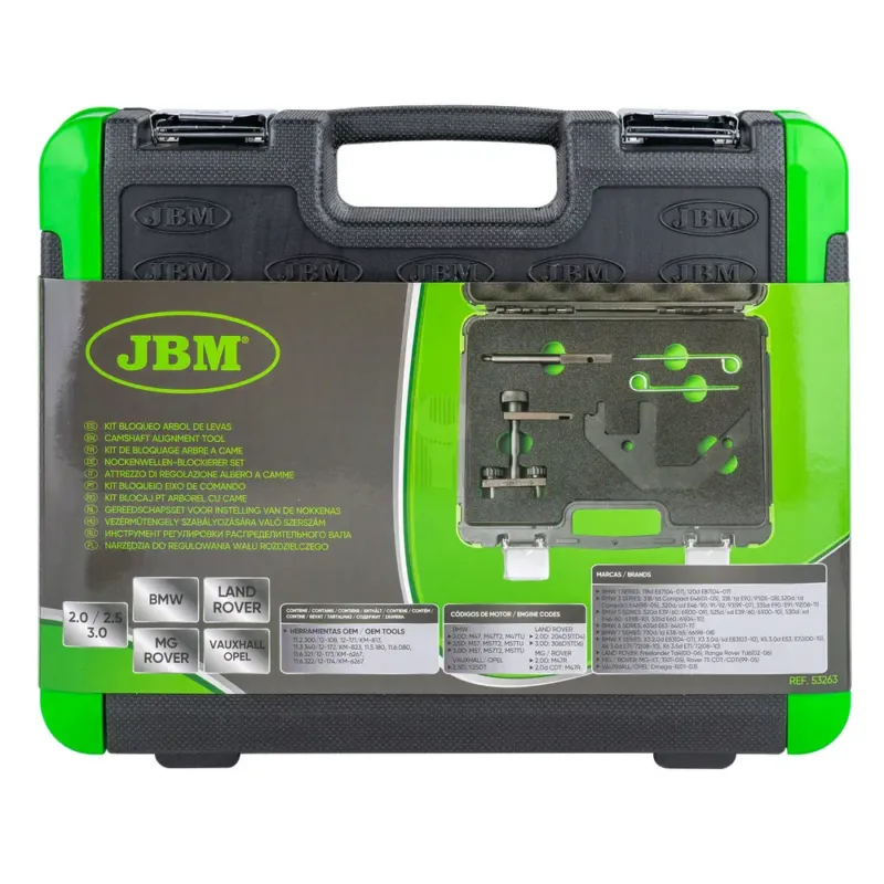 KIT BLOQUEIO EIXO DE COMANDO BMW M47 JBM