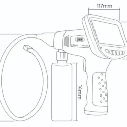 ENDOSCÓPIO PARA LIMPEZA DE AR CONDICIONADO JBM