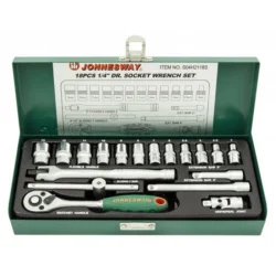 Jogo de Chaves de Caixa de 1/4” 18 Peças JONNESWAY