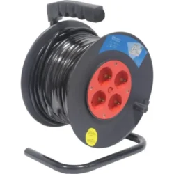 Extensão elétrica com enrolador SUPER POWER 25m 3G 1.5mm²