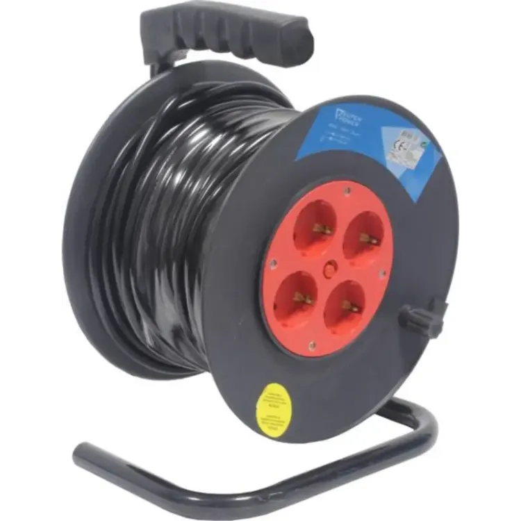 Extensão elétrica com enrolador SUPER POWER 25m 3G 1.5mm²