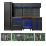 CONJUNTO MÓVEIS MODULARES 18 PCS AZUL JBM