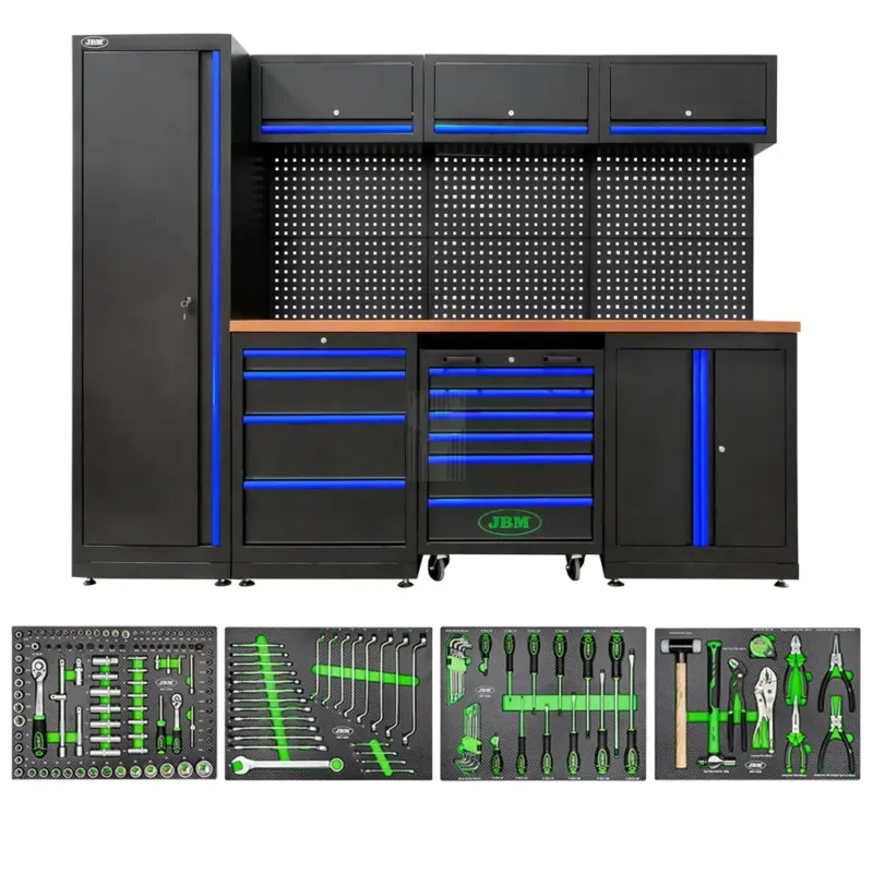 CONJUNTO MÓVEIS MODULARES 18 PCS AZUL JBM