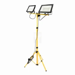 FOCO LED DUPLO COM TRIPÉ 50WX2 4250LMX2 MADER