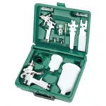 JOGO DE PISTOLA DE PINTURA HVLP E ACESSÓRIOS JONNESWAY