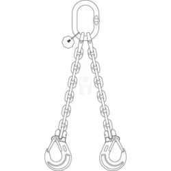 LINGA CORRENTE 2 RAMAIS 4,25T 2M IDMAT
