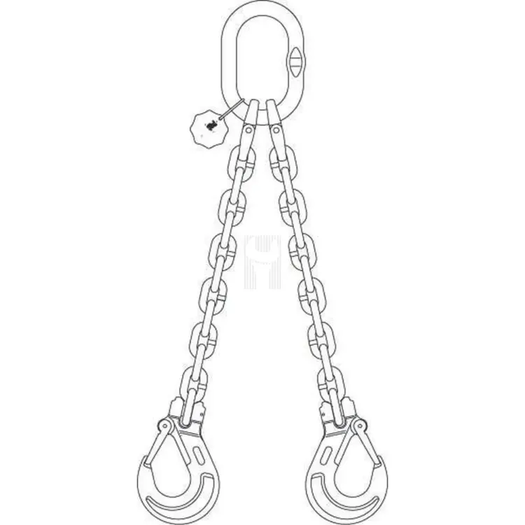 LINGA CORRENTE 2 RAMAIS 4,25T 2M IDMAT