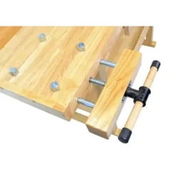 Mesa de Carpinteiro MADER 152cm Madeira de Borracha 100kg