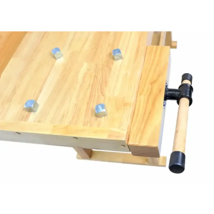 Mesa de Carpinteiro MADER 152cm Madeira de Borracha 100kg