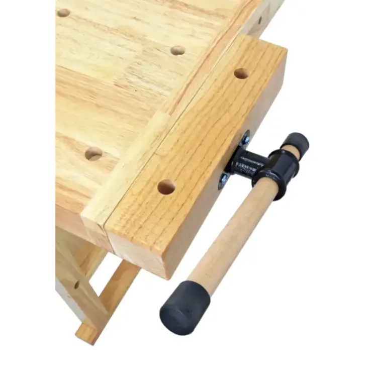 Mesa de Carpinteiro MADER 152cm Madeira de Borracha 100kg
