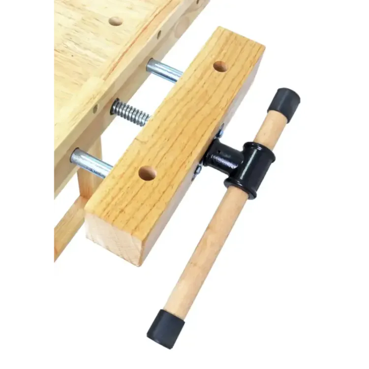 Mesa de Carpinteiro MADER 152cm Madeira de Borracha 100kg