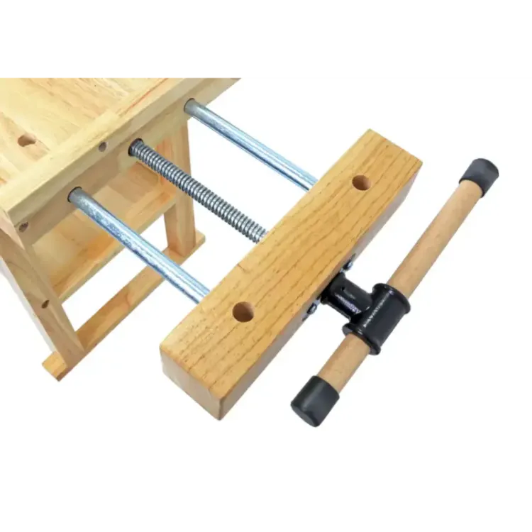 Mesa de Carpinteiro MADER 152cm Madeira de Borracha 100kg