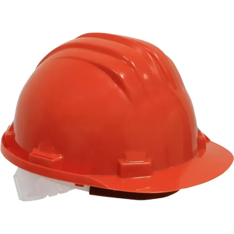 Capacete de Proteção em Plástico Laranja MADER