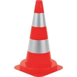 CONE DE SINALIZAÇÃO LARANJA PVC 500MM 1,2KG