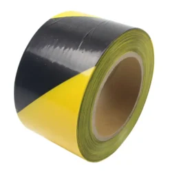 FITA SINALIZAÇÃO 250MX7CM PRETOAMARELO MADER