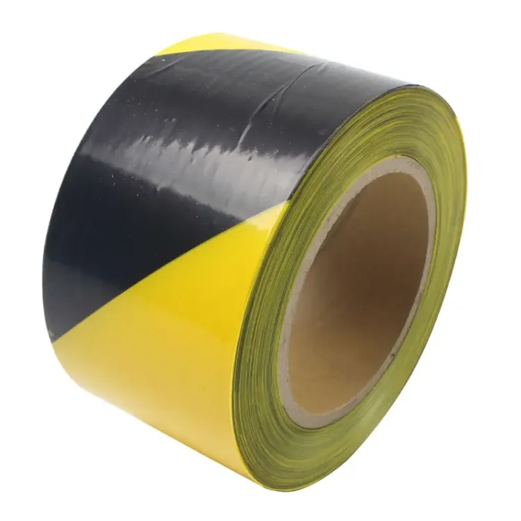 FITA SINALIZAÇÃO 250MX7CM PRETOAMARELO MADER