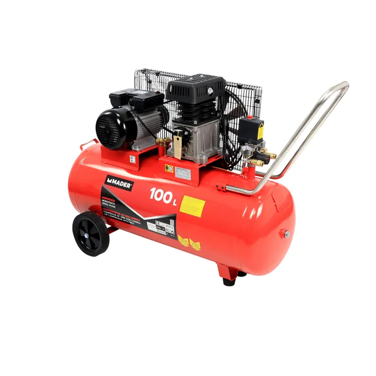 Compressor de Ar MADER 100L 3HP 230V 8 Bar