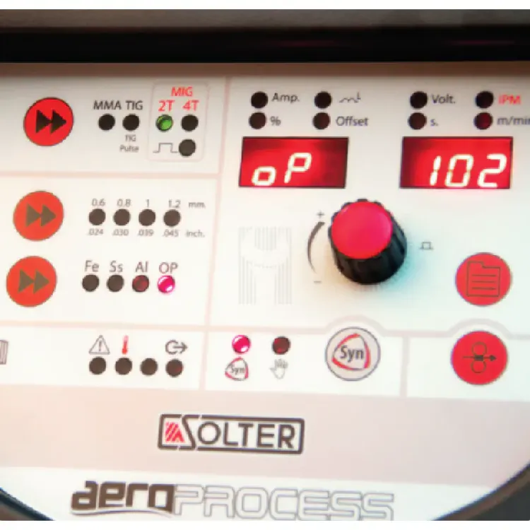 EQUIPAMENTO PROFISSIONAL MIG AEROPROCESS 2000 SOLTER