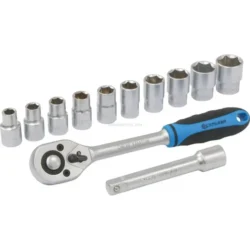 ROQUETE 1/2" 45 DENTES C/ 10 CHAVES DE BOCA STILKER