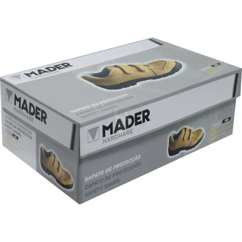 SAPATO EM PELE Nº 41 B+P 3088 KEVLAR MADER