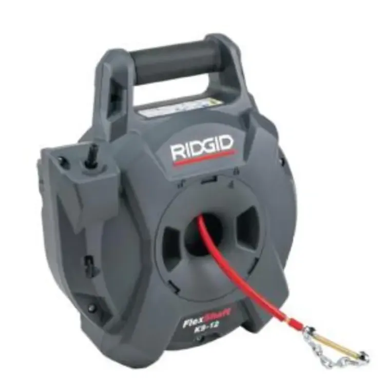 MÁQUINA DE DESENTUPIMENTO DE TUBAGENS FLEXSHAFT K RIDGID