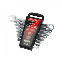 CONJUNTO DE CHAVES COMBINADAS 15 PEÇAS (6-22MM) TOOLHUB