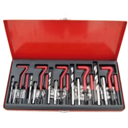 KIT DE REPARAÇÃO ROSCAS HELICOIDES 131 PÇS TOOLHUB