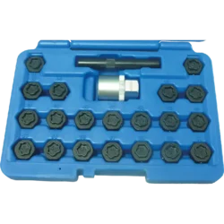JOGO CHAVES P/ PARAFUSOS ANTI ROUBO BMW 22 PÇS TOOLHUB