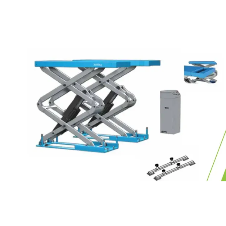 Elevador de Tesoura de Embutir ECF 3T 380V Elevador de Tesoura de Embutir ECF 3T 380V