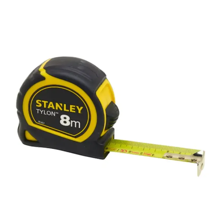 Fita Métrica Tylon Stanley 8m 25mm Ergonómica Resistente