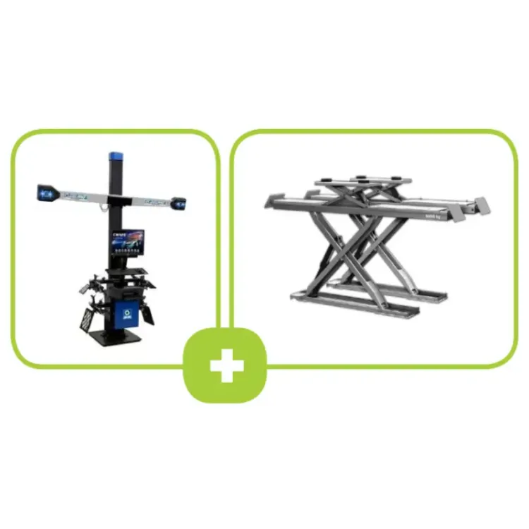 KIT ALINHADOR CWA 23 + ELEVADOR ECF 8250 ECF