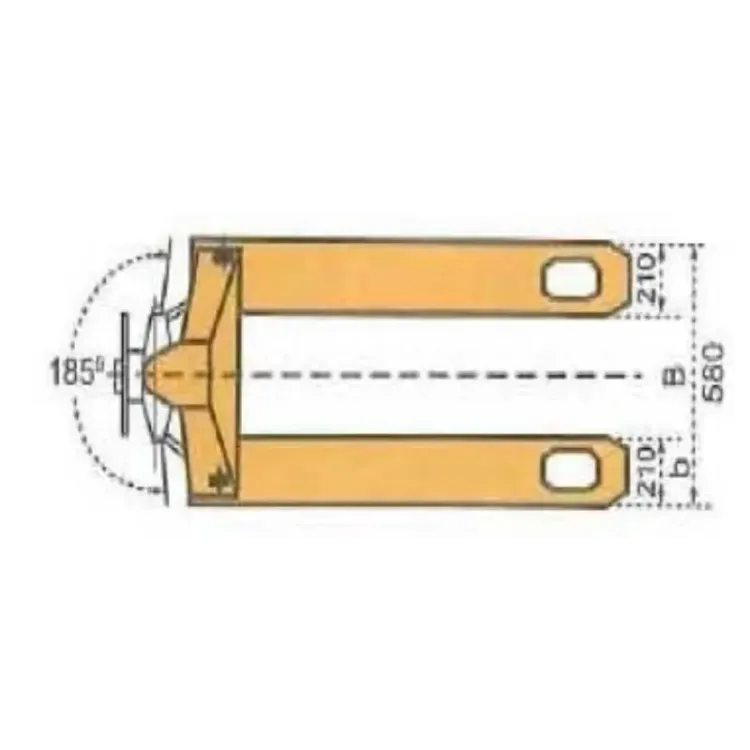 Porta-Paletes Manual ND Grandes Cargas 5000kg 1150x580mm