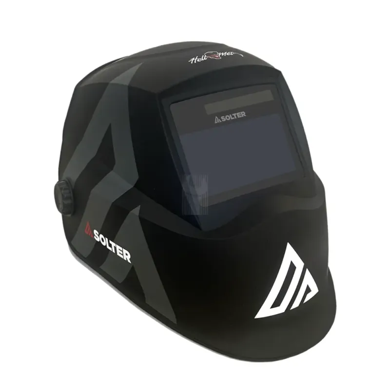 MÁSCARA SOLDADURA HELLMET R-05 BLACK SOLTER