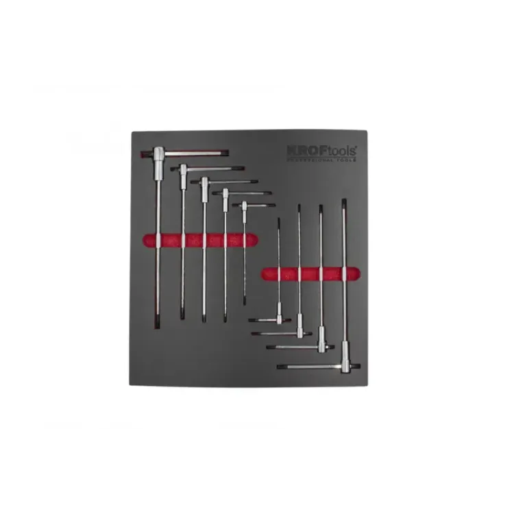 KIT 9PCS CHAVES ALLEN MACHO TORX C CABO EM T DESLIZANTE T10 T50 (4) KIT 9PCS CHAVES ALLEN MACHO TORX C CABO EM T DESLIZANTE T10 T50 (4)