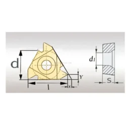 Conjunto de 5 Pastilhas OPTIMUM 3441725 Ferros Internos 8-20mm