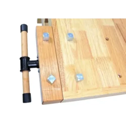 Mesa de Carpinteiro MADER 126cm Madeira de Borracha 100kg